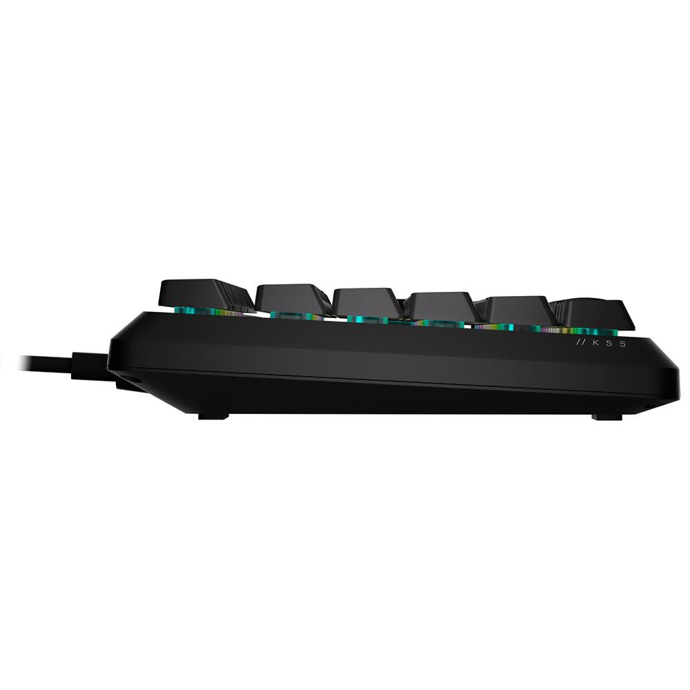 Teclado Gamer Corsair K55 Core USB / RGB / Inglês - Preto (CH-9226C65-NA)
