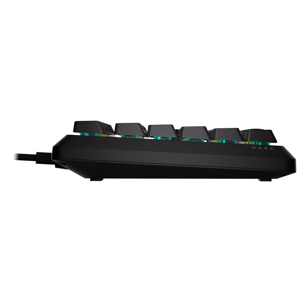 Teclado Gamer Corsair K55 Core USB / RGB / Português - Preto (CH-9226C65-BR)