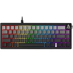 Teclado Gamer Mecânico Ajazz AK650 Nacodexx Mini USB / RGB / Day Dream / Inglês - Preto (986475)