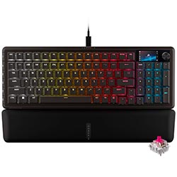 Teclado Gamer Mecânico Corsair Vanguard 96 USB / RGB / MLX Plasma / Inglês - Preto (CH-91E901E-NA)