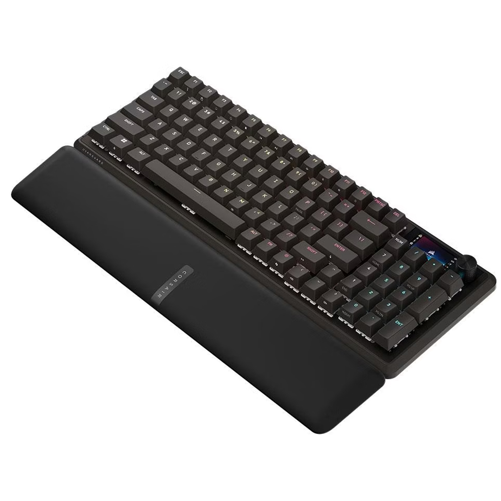 Teclado Gamer Mecânico Corsair Vanguard 96 USB / RGB / MLX Plasma / Inglês - Preto (CH-91E901E-NA)
