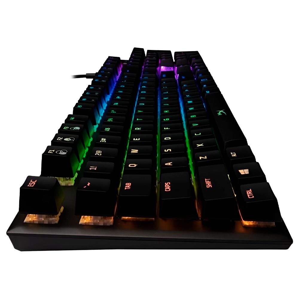 Teclado Gamer Mecânico Hyperx Alloy FPS USB / RGB / Inglês - Preto (HX-KB1SS2-US)