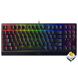 Teclado Gamer Mecânico Razer Blackwidow V3 Tenkeyless USB / RGB / Inglês - Preto (RZ03-03491800-R3M1)