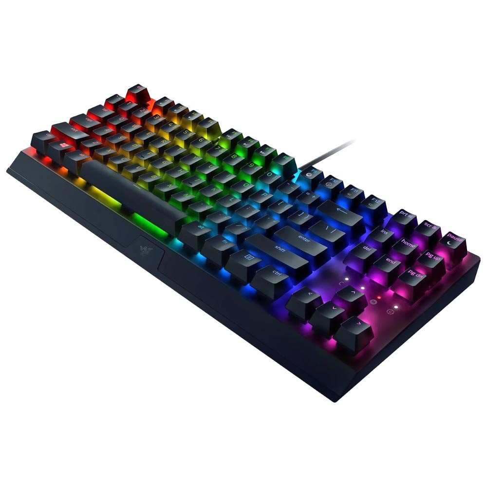 Teclado Gamer Mecânico Razer Blackwidow V3 Tenkeyless USB / RGB / Inglês - Preto (RZ03-03491800-R3M1)