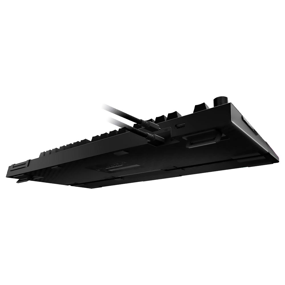Teclado Gamer Mecânico Razer Blackwidow V4 Pro USB / RGB / Inglês - Preto (RZ03-04680200-R3U1)