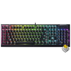 Teclado Gamer Mecânico Razer BlackWidow V4 X / RGB / Português - Preto (RZ03-04701900-R3U1)