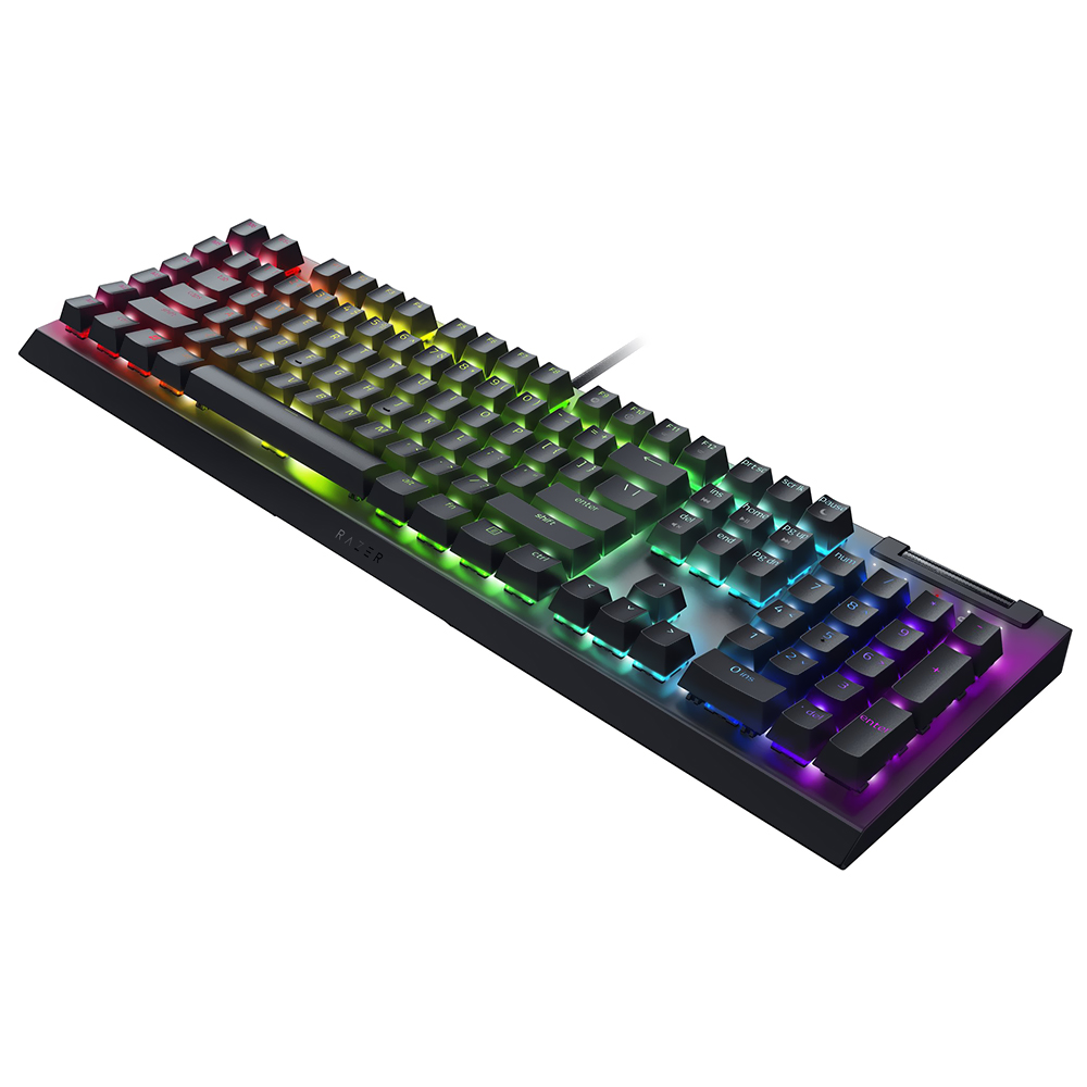Teclado Gamer Mecânico Razer BlackWidow V4 X / RGB / Português - Preto (RZ03-04701900-R3U1)