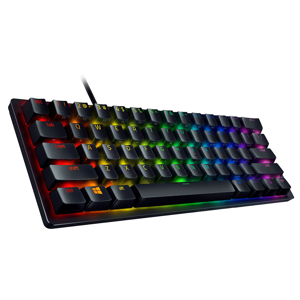 Teclado Gamer Mecânico Razer Huntsman Mini Optical USB / RGB / Inglês - Preto (RZ03-03390200-R3M1)