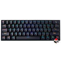 Teclado Gamer Mecânico Redragon K530RGB-PRO Draconic Pro Wireless / RGB / Red / Inglês - Preto