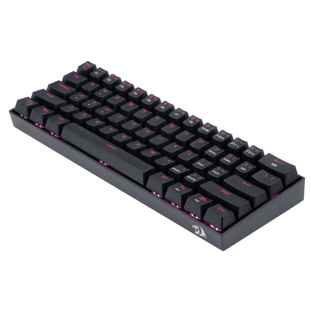 Teclado Gamer Mecânico Redragon K630 Dragonborn USB / Backlight / Inglês - Preto