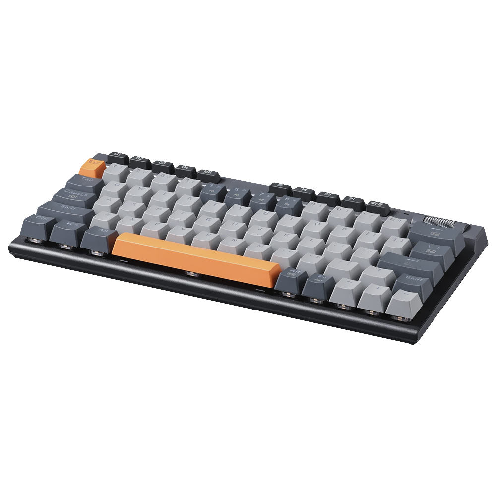 Teclado Gamer Mecânico Redragon K634GG-RGB-PRO Traric Pro Wireless / RGB / RED / Inglês - Cinza