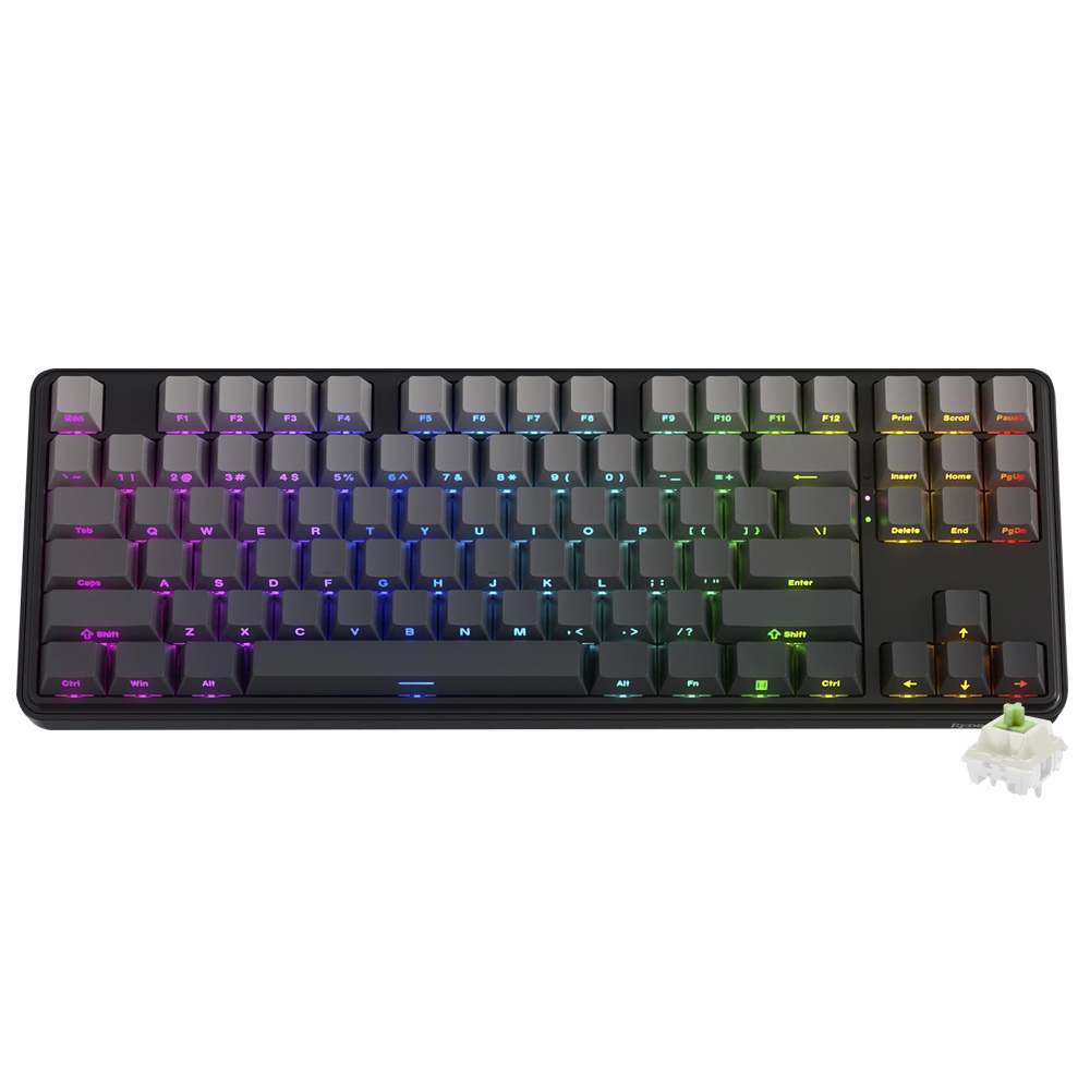 Teclado Gamer Mecanico Redragon  K707SP-RGB-PRO Star Blade Pro Wireless / RGB / Ingles - Preto / Cinza