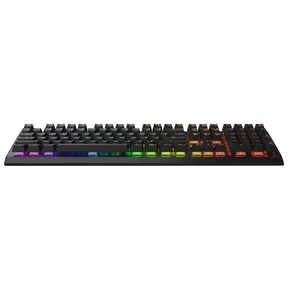 Teclado Gamer Mecânico Wooting Twohe USB / Lekker / RGB / Inglês - Preto