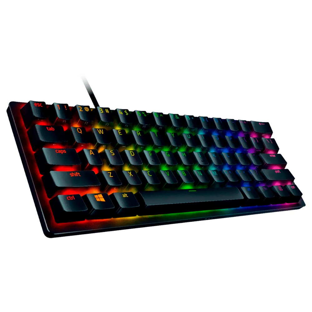 Teclado Gamer Razer Huntsman Mini Optical USB / RGB / Inglês - Preto (RZ03-03390500-R3U1)