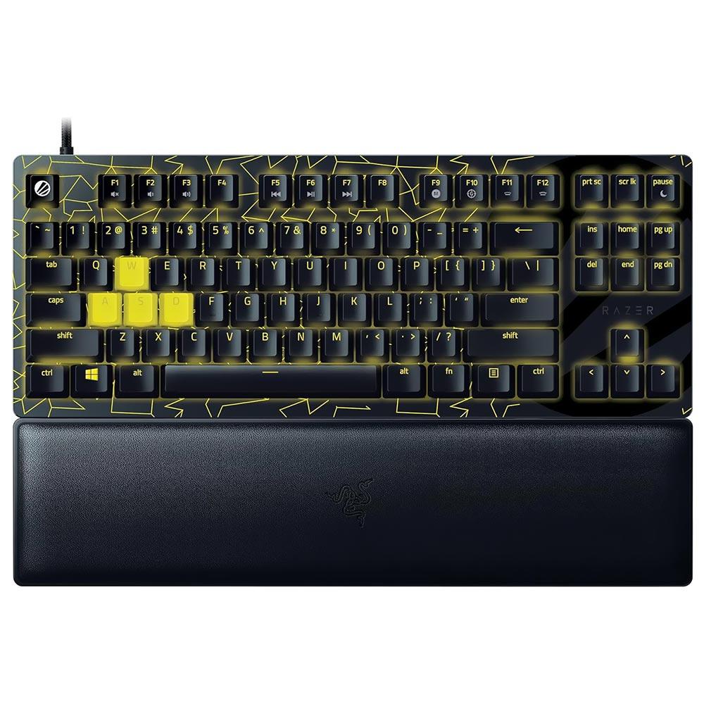 Teclado Gamer Razer Huntsman V2 Tenkeyless Optical ESL USB / RGB / Ingles - Preto (RZ03-03941700-R3M1)