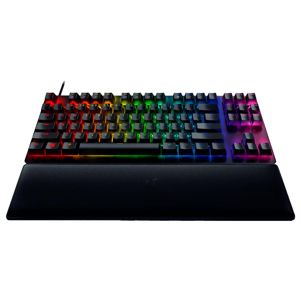 Teclado Gamer Razer Huntsman V2 Tenkeyless Optical / RGB / USB / Inglês - Preto (RZ03-03940400-R3U1)