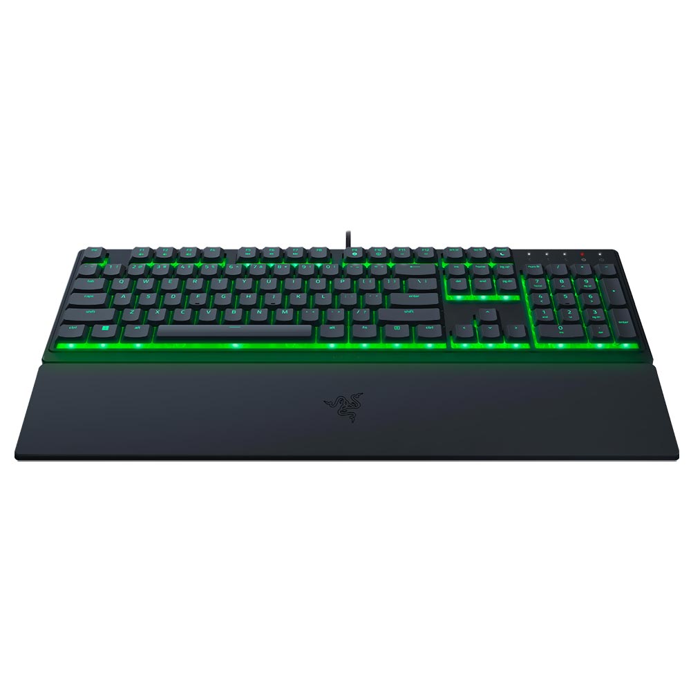 Teclado Gamer Razer Ornata V3 X Chroma USB / RGB / Inglês - Preto (RZ03-04470200-R3U1)