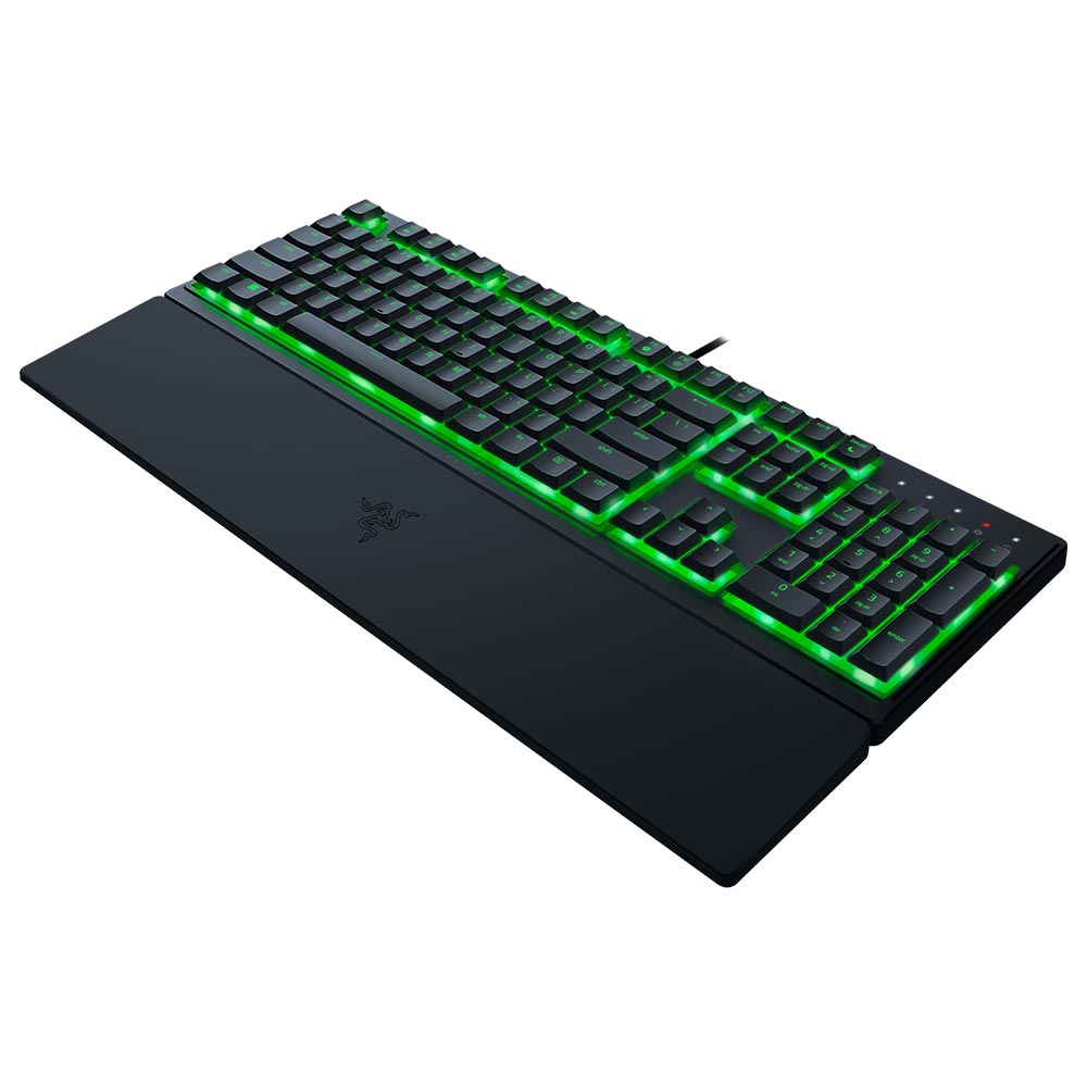 Teclado Gamer Razer Ornata V3 X Chroma USB / RGB / Inglês - Preto (RZ03-04470200-R3U1)