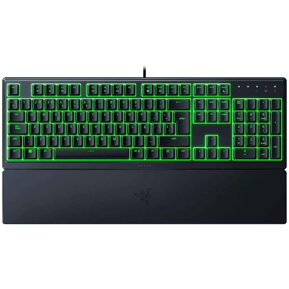 Teclado Gamer Razer Ornata V3 X USB / RGB / Espanhol - Preto (RZ03-04471100-R311)