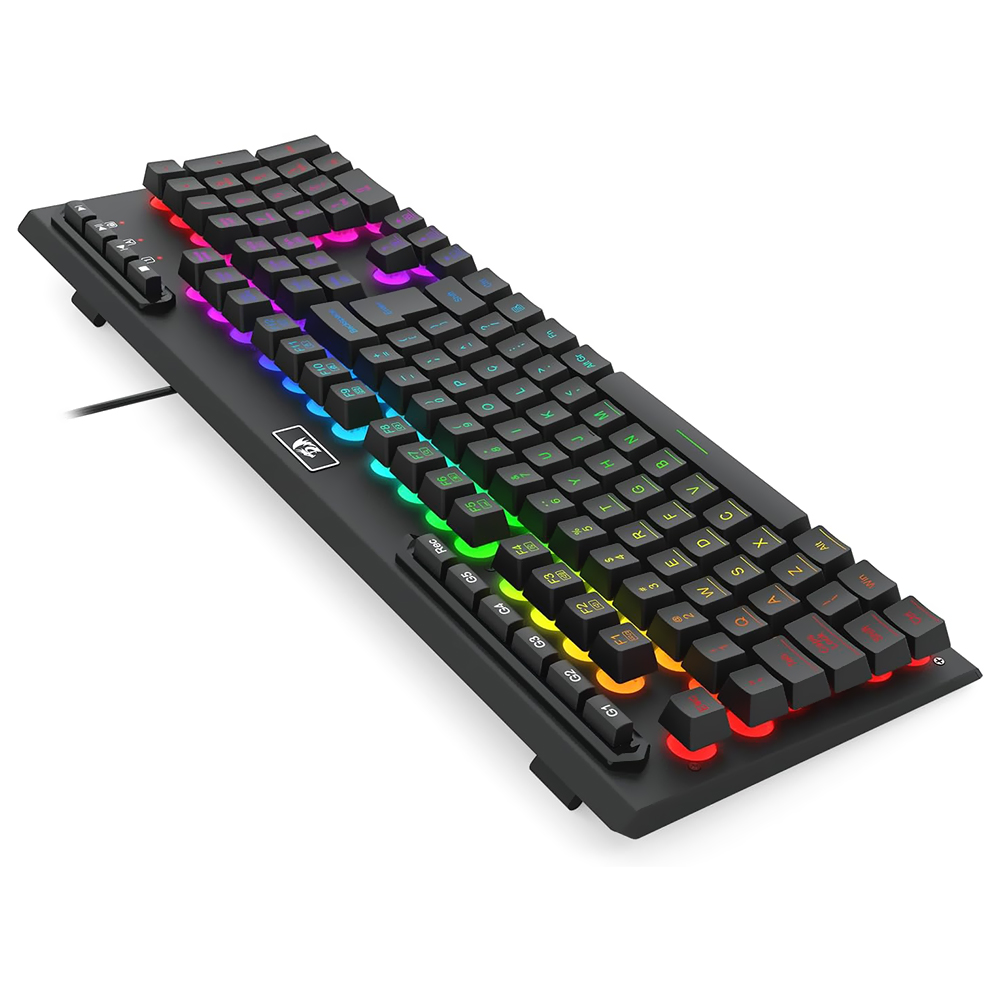 Teclado Gamer Redragon K513-RGB Aditya USB / RGB / Inglês - Preto