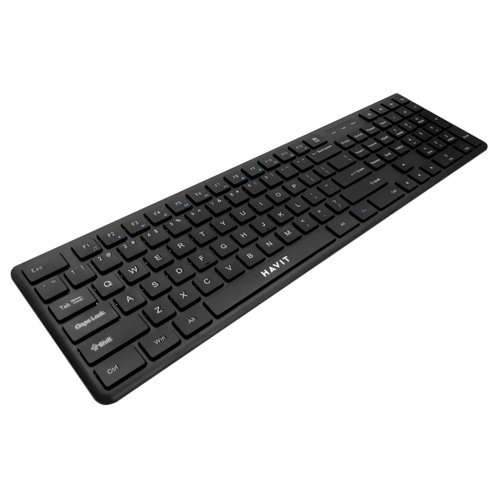 Teclado Havit HV-KB252 USB / Inglês - Preto