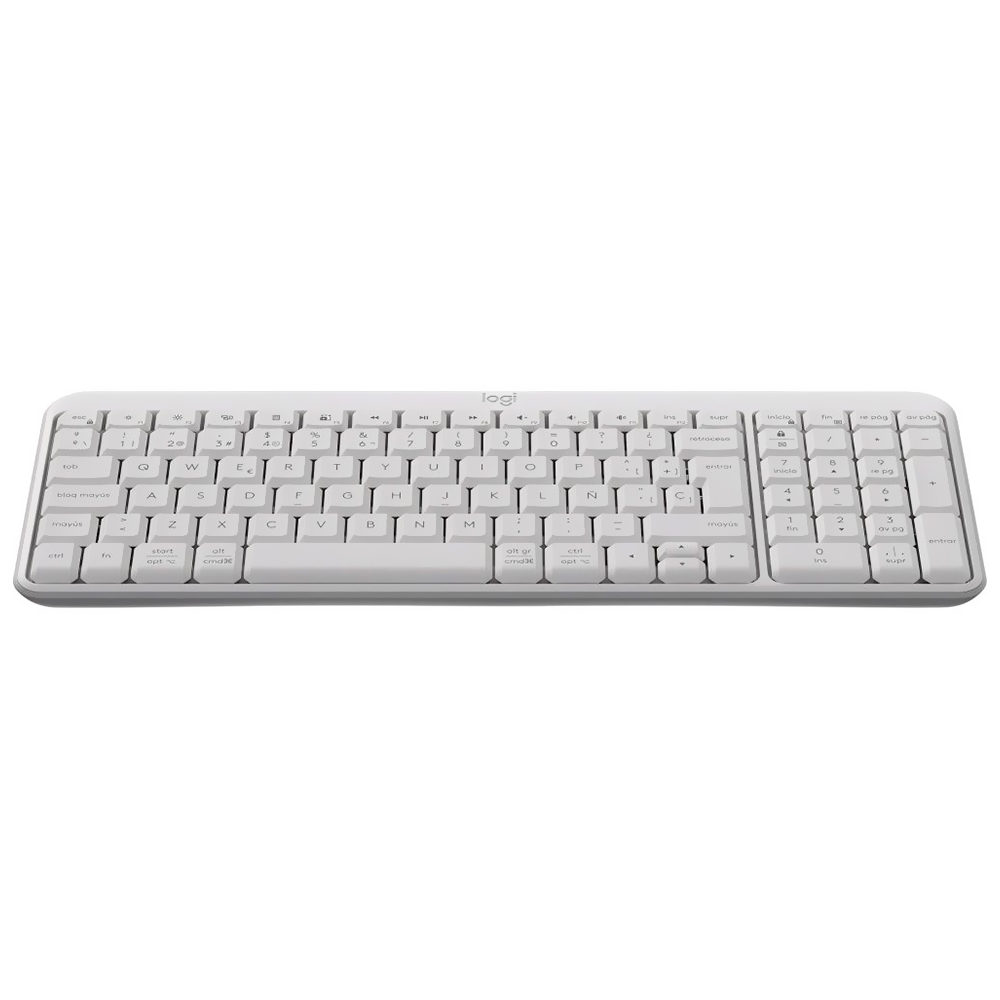 Teclado Logitech K250 Wireless / Espanhol - Branco (920-013446)