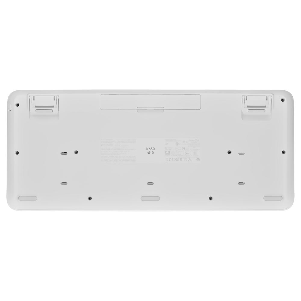 Teclado Logitech K650 Signature Wireless / Espanhol - Branco (920-010964)