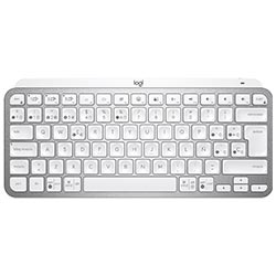 Teclado Logitech MX Keys Mini Wireless / Backlight / Espanhol - Cinza (920-010477)