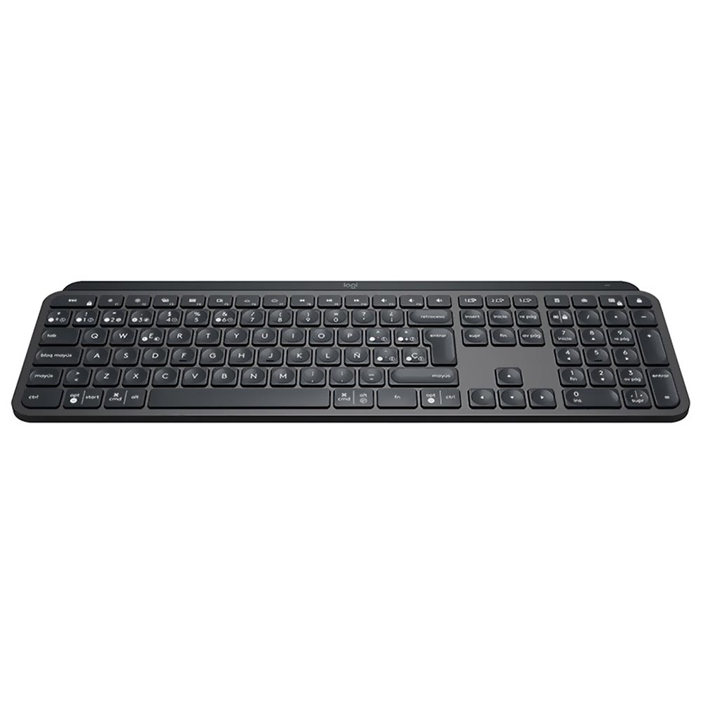 Teclado Logitech Mx Keys Wireless / Espanhol - Graphite (920-010242)