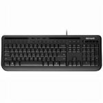 Teclado Microsoft Wired 600 ANB-00001 USB / Inglês - Preto