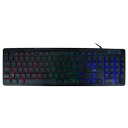 Teclado Mtek KB-7269LR USB / RGB / Português - Preto