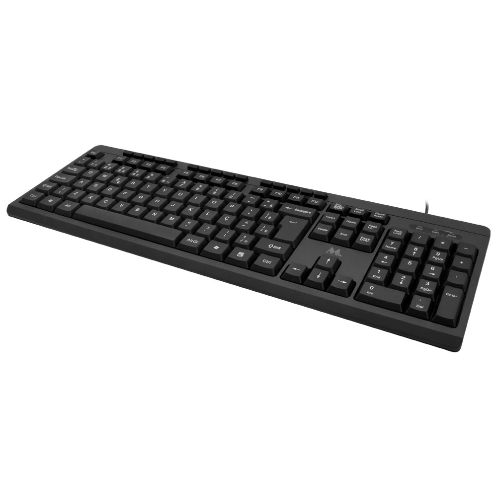 Teclado Mtek KB-8188M USB / Português - Preto