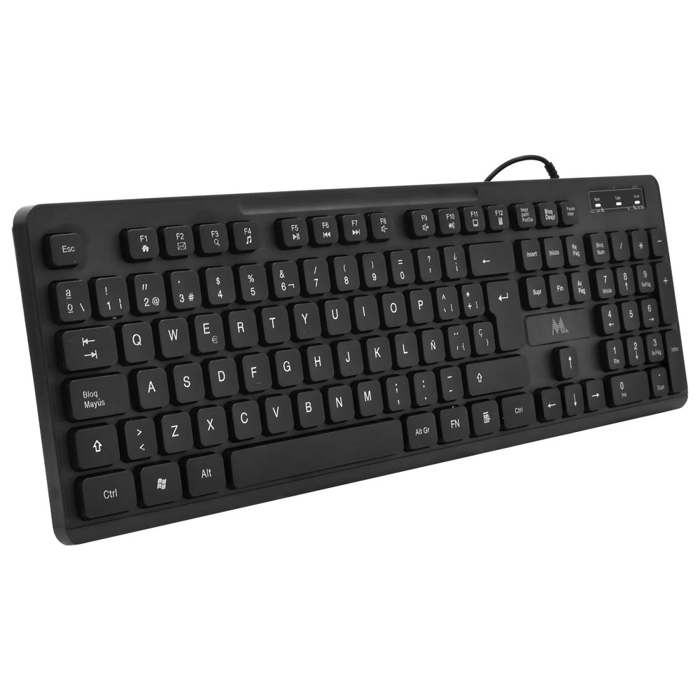 Teclado Mtek KB-8269 USB / Espanhol - Preto