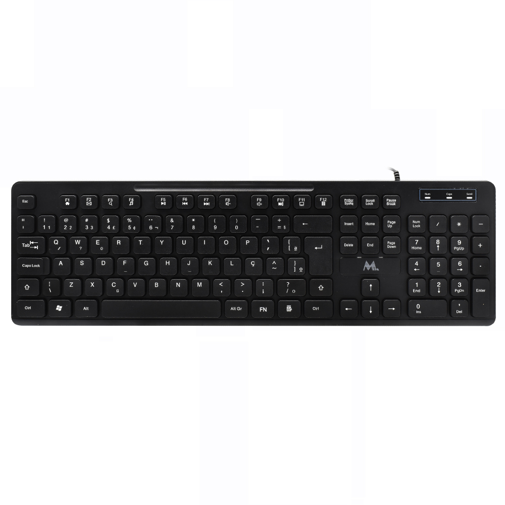 Teclado Mtek KB-8269 USB / Português - Preto