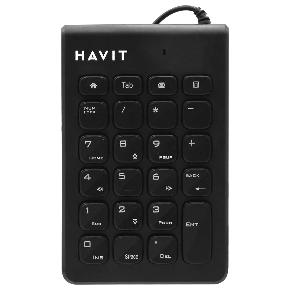 Teclado Numérico Havit HV-KB223 USB - Preto