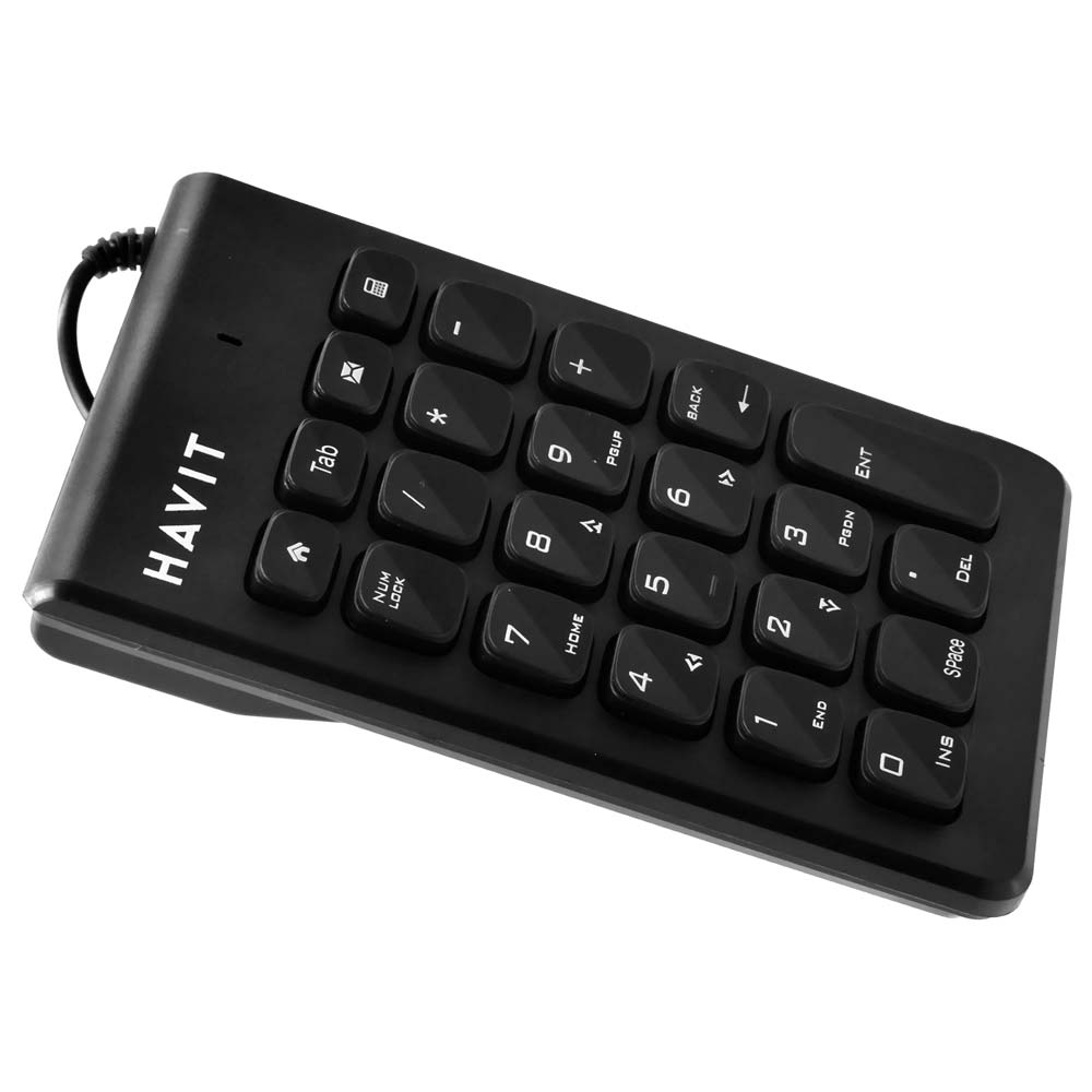 Teclado Numérico Havit HV-KB223 USB - Preto