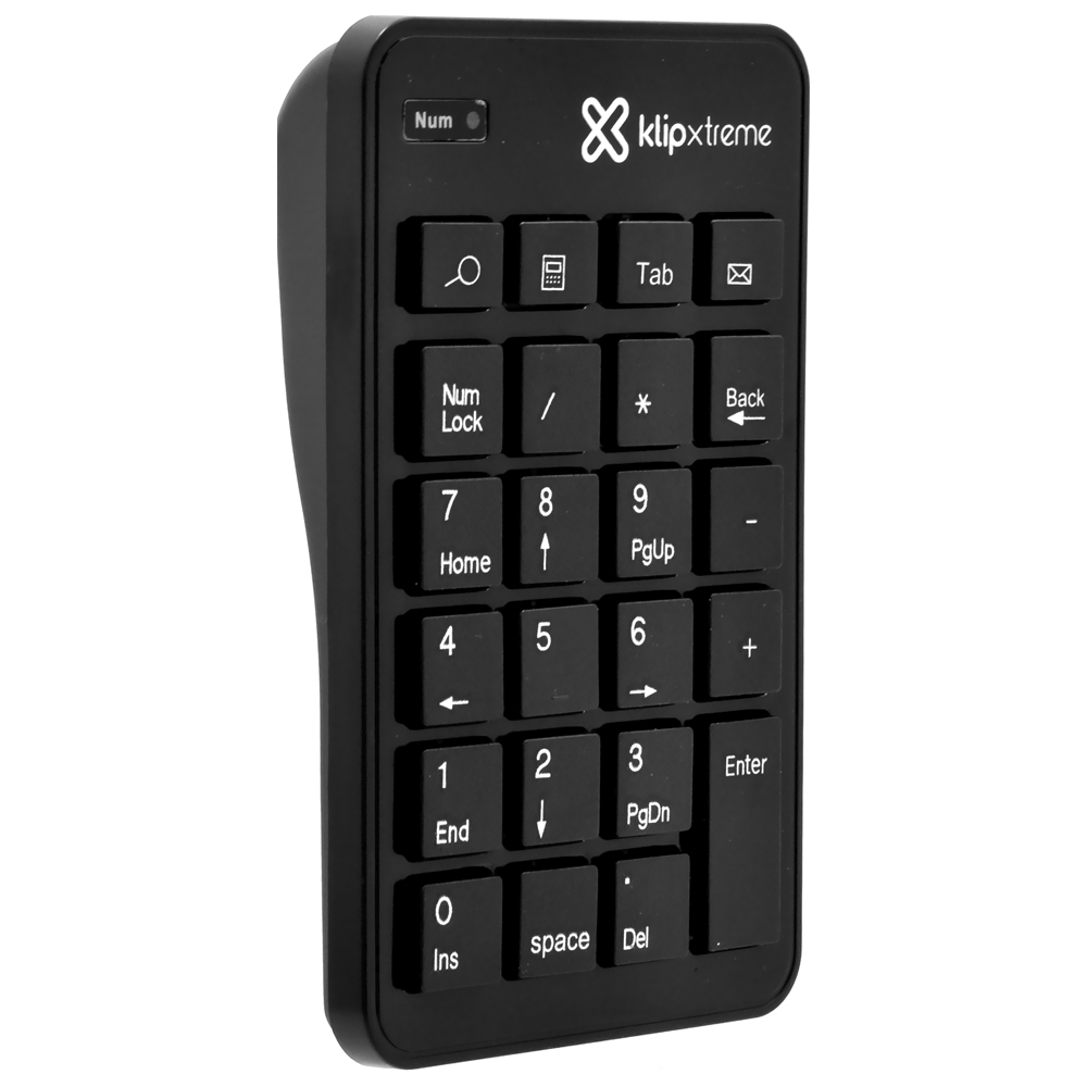 Teclado Numérico Klip KNP-110 Wireless - Preto