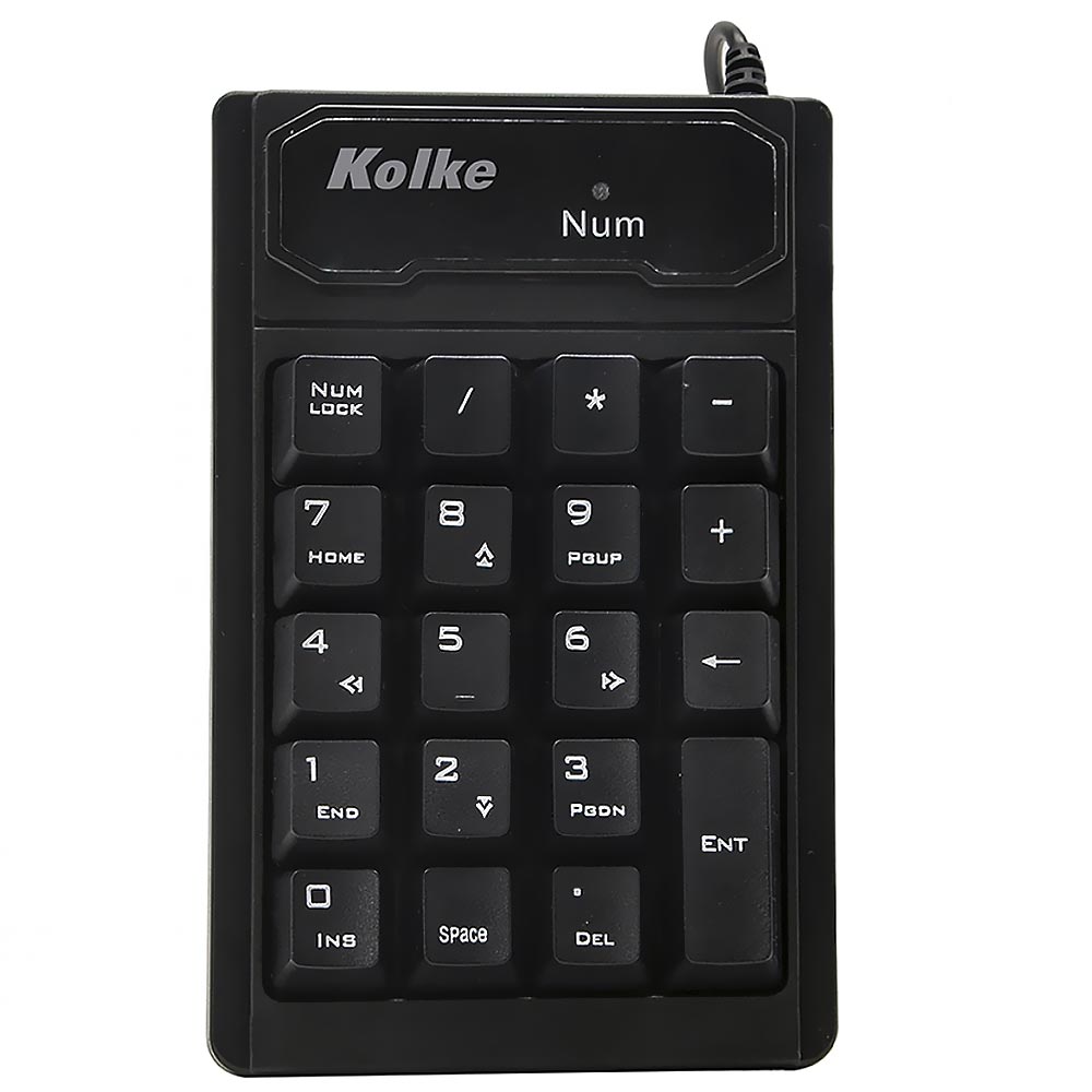 Teclado Numérico Kolke KTN-101 - Preto