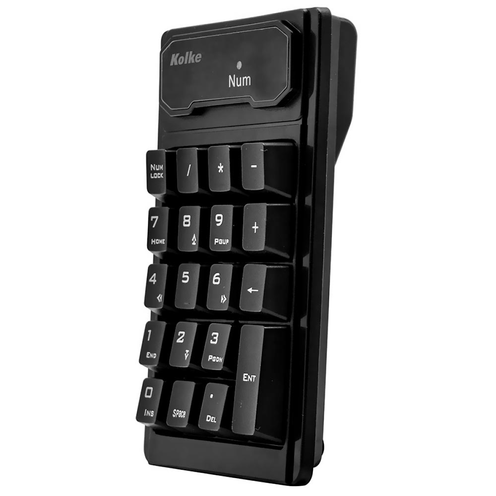 Teclado Numérico Kolke  KTN-544 Wireless - Preto