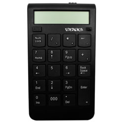 Teclado Numérico Satellite AK-183 USB / Calculadora - Preto