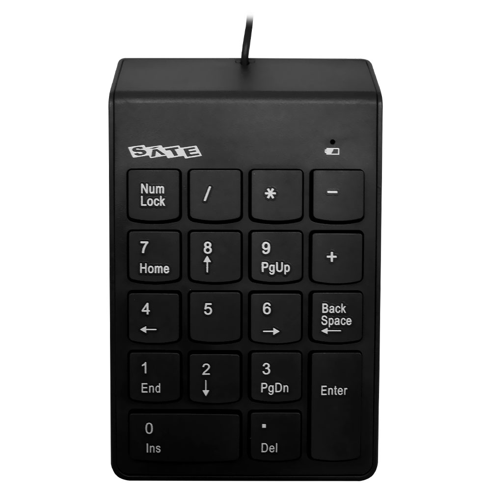Teclado Numérico Satellite AK-184 USB - Preto