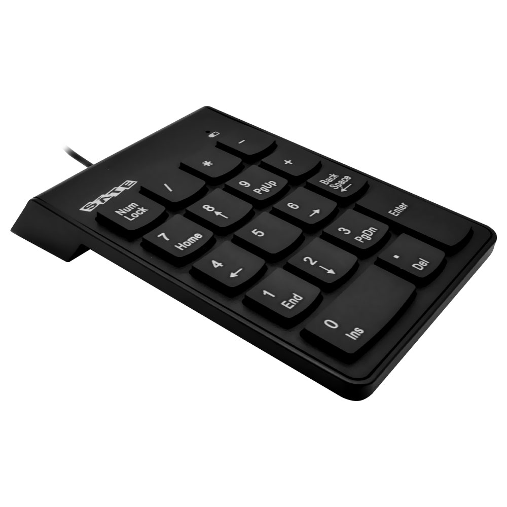 Teclado Numérico Satellite AK-184 USB - Preto