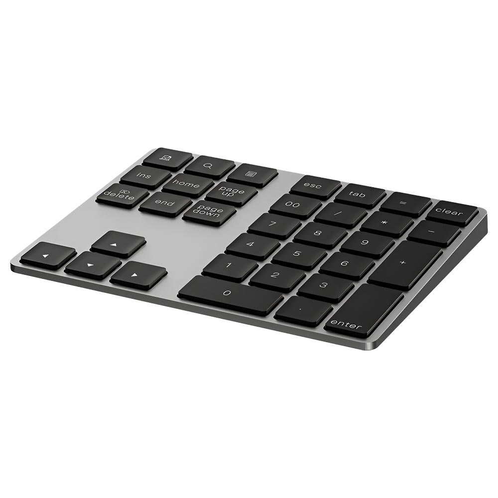 Teclado Numérico Wiwu Numeric Keypad NKB-02 Wireless - Steel Cinza