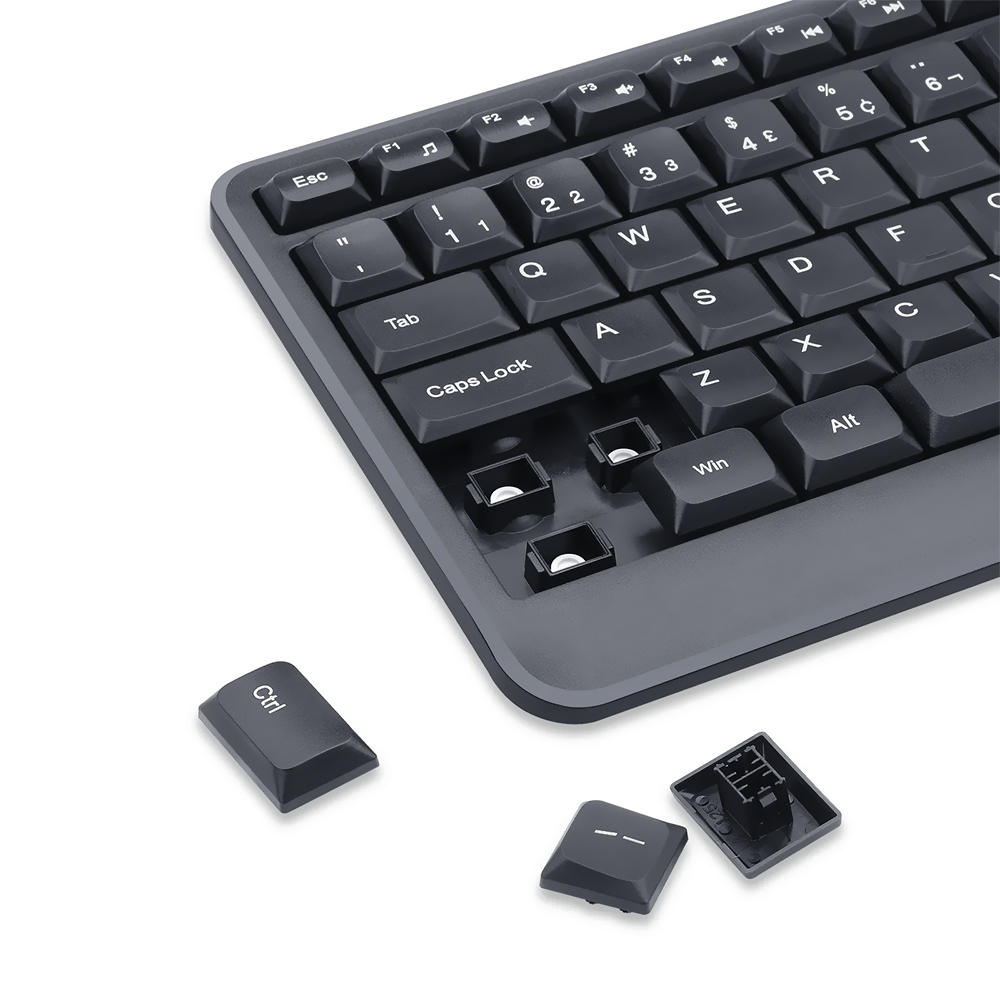 Teclado Redragon BK-7092 USB / Inglês - Preto