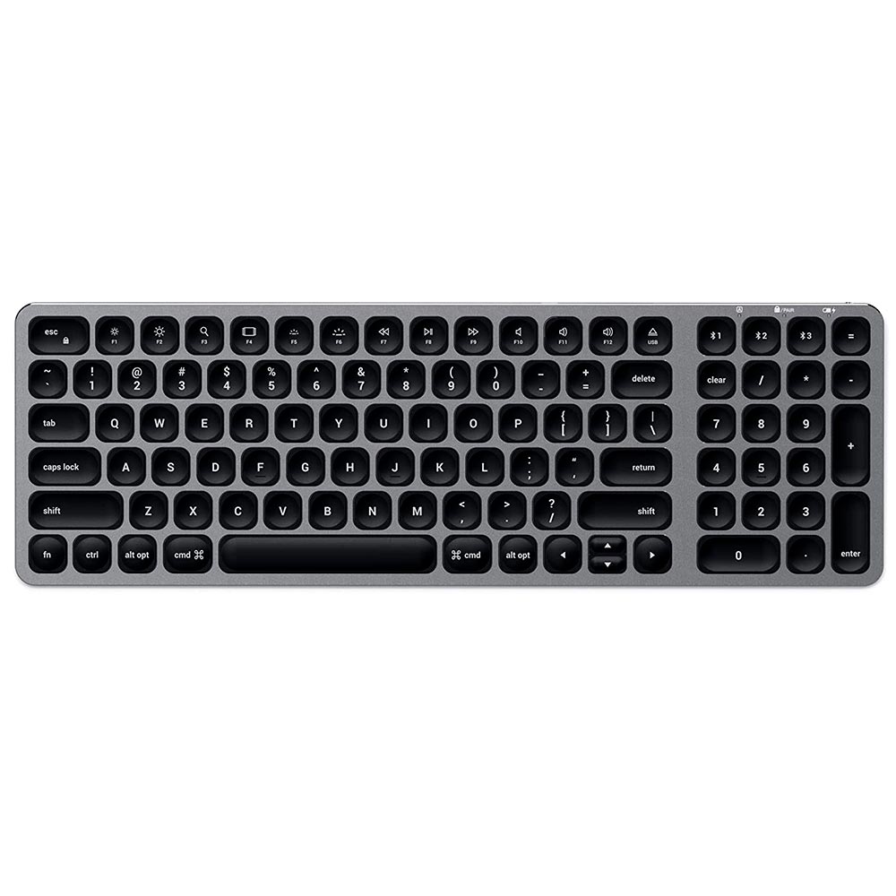 Teclado Satechi ST-ACBKM Bluetooth / Inglês - Space Cinza