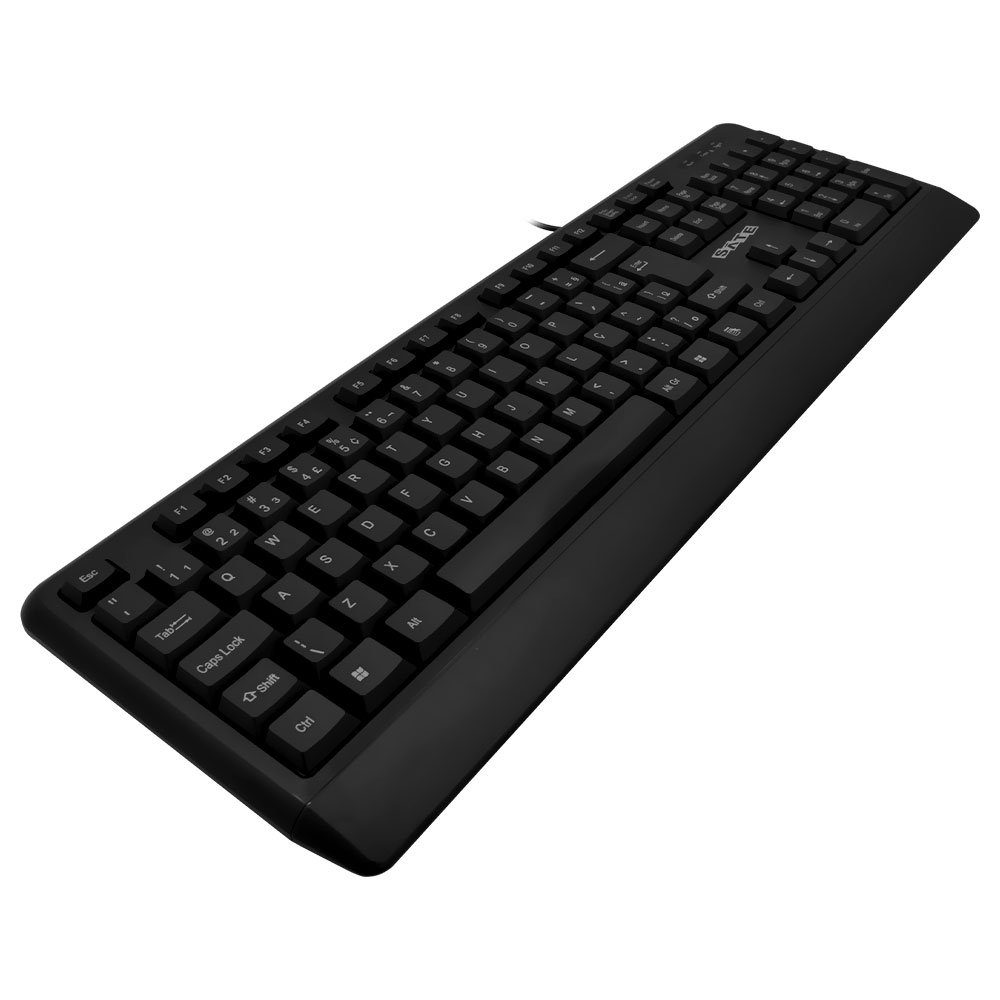 Teclado Satellite AK-931 USB / Português - Preto