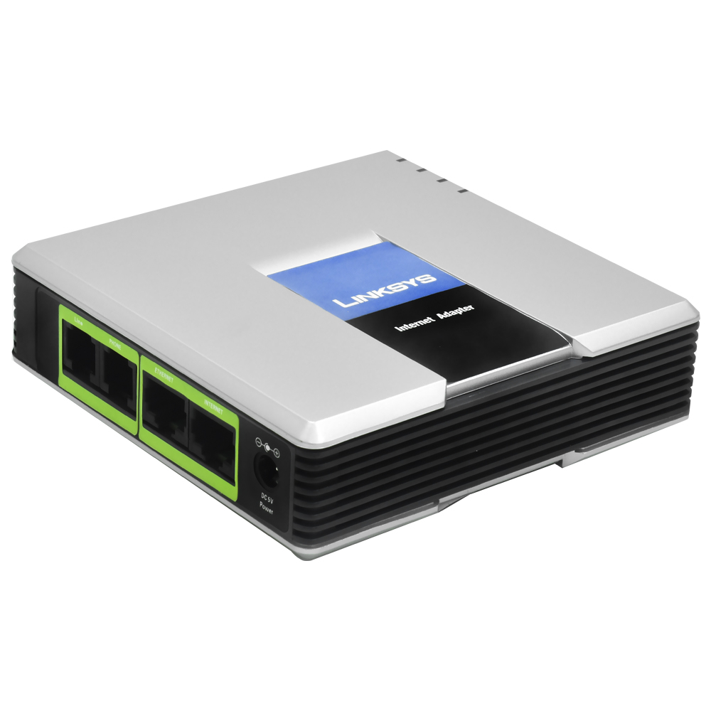 Adaptador Voip Linksys Sipura / 2 Portas - (SPA3102-NA)