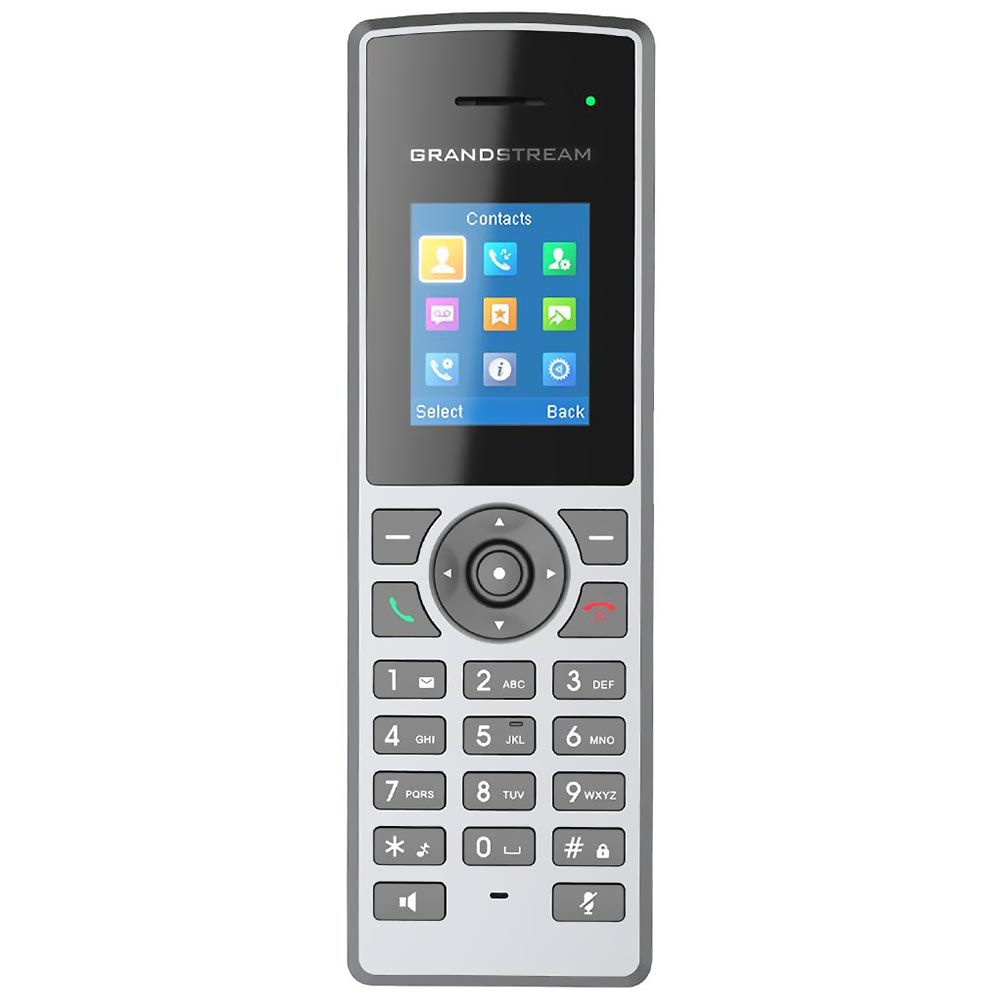 Telefone IP Grandstream DP722 Cordless HD Sem Fio / Bivolt - Preto / Prata