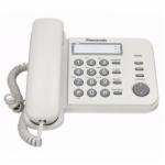 Telefone Panasonic KX-TS520LX Com Fio - Branco
