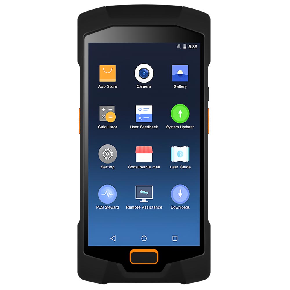Terminal Portátil Sunmi P2 Lite T6800 Android / Bluetooth / Scanner - Preto